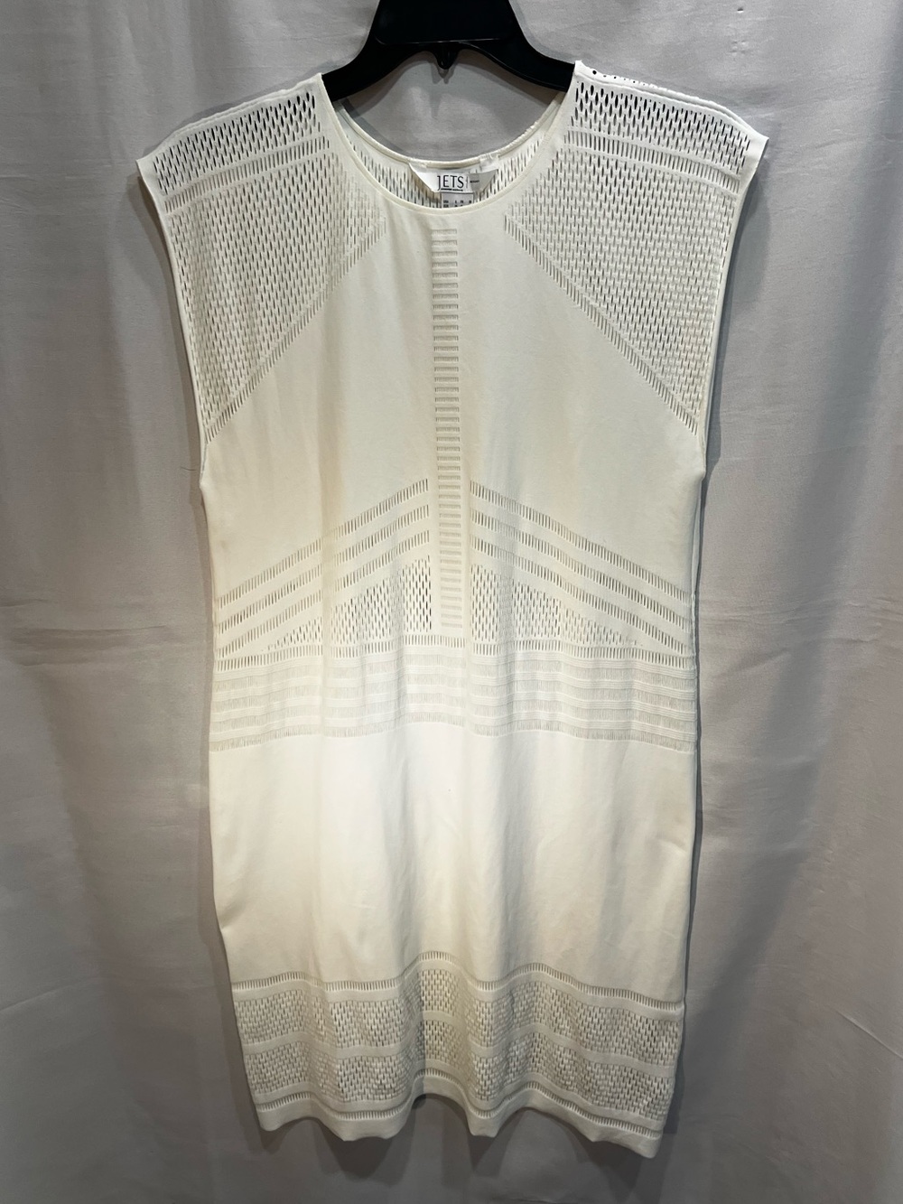 Jets Australia Resort Creamy White Knit Sleeveless Swim Coverup Size 6